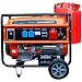 Extralink Stromerzeuger 5500W Benzin | Notstromaggregat mit 188F-Motor, reinem Sinus, 2× 230 V & 1× 400 V CEE, Elektrostart & Überlastschutz | mobil & leistungsstark für Haus, Werkstatt & Outdoor