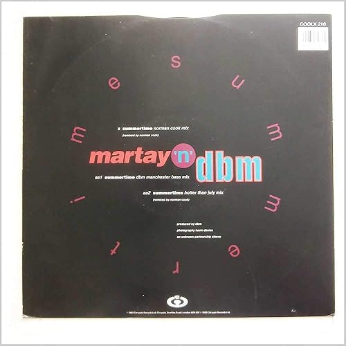 Vista 2 de Martay-N-Dbm Summertime (Remixes)
