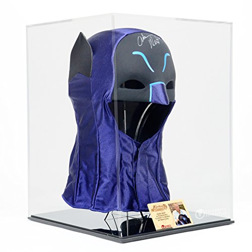 Adam West Autographed 1:1 Scale Classic 1966 Batman Cowl With Display Case #TOP4