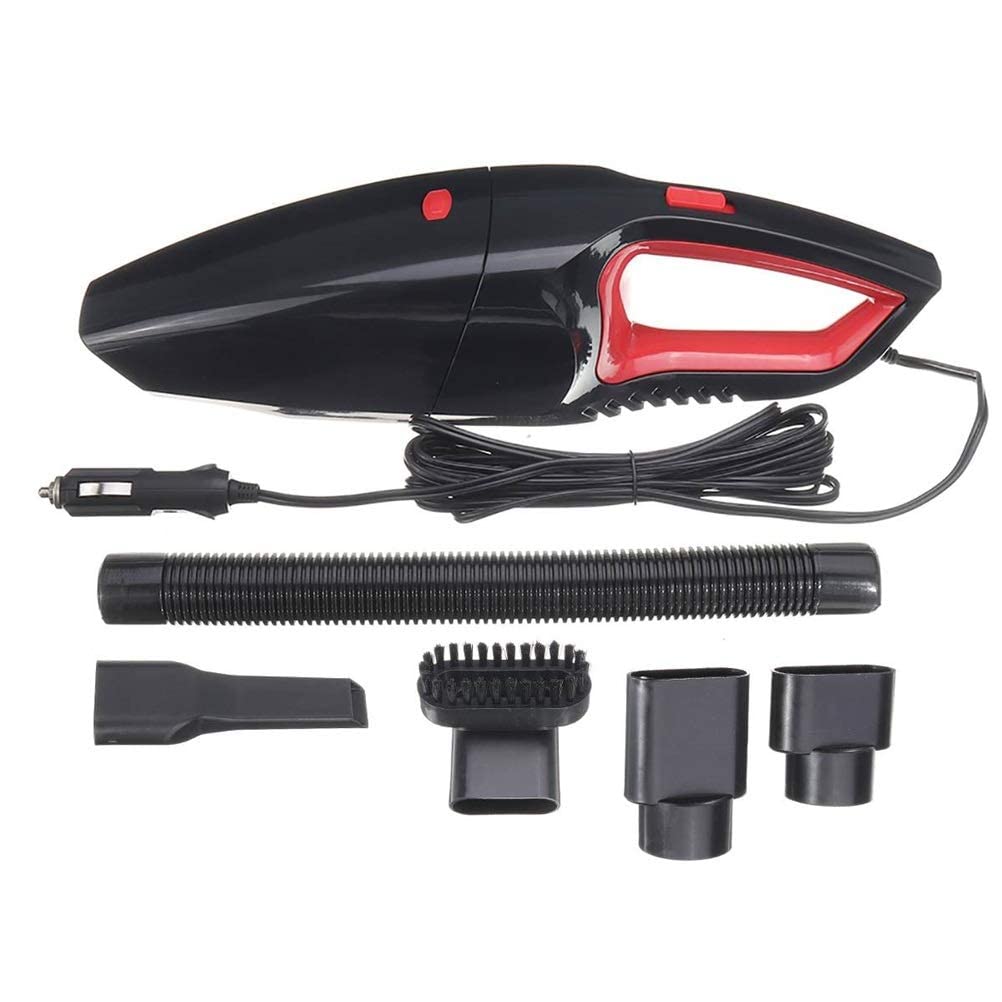 Aspirador de Coche de 120W y 8000pa de Alta succión para Coche, Aspirador Potente de Doble Uso húmedo/seco, minicoche de Mano de 12V