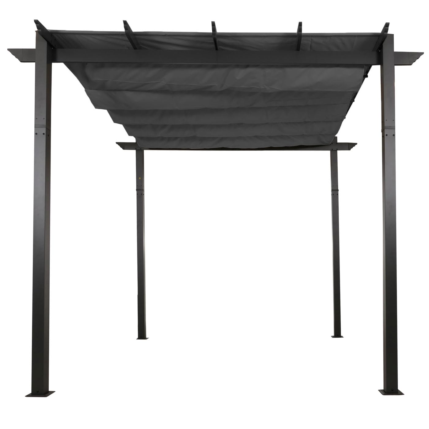 Pergola en Aluminium HWC-N93 UV50+ 3x3m Anthracite