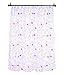 Price comparison product image iDesign Doodle Fabric Shower Curtain, Polyester Shower Screen with Bright Doodle Pattern Design, Multicoloured