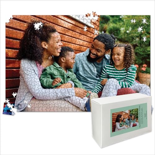 Photo Puzzle, Pet, Wedding, Family Reunion Puzzle | 1000 Piece, Custom Jigsaw Puzzle for Adults (Horizontal/Landscape) | 30' x 20' | I See Me!