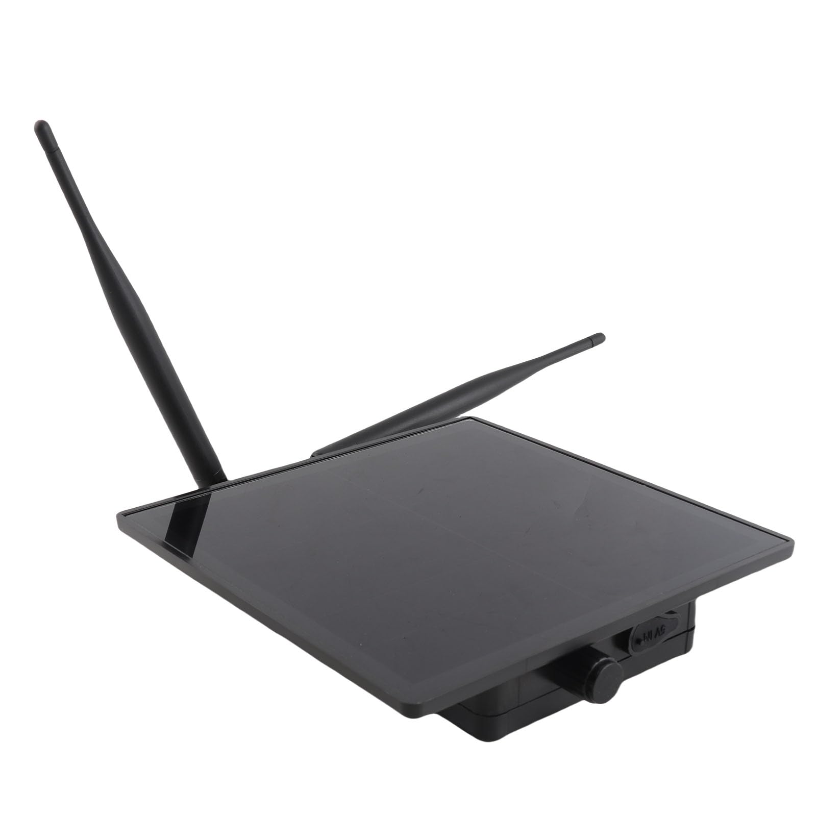 Focket Extensor WiFi Solar, 5 Km de Largo Alcance IP66 Repetidor WiFi con Energía Solar a Prueba de Agua, Extensor de Rango Exterior con Pegatinas de Silicona a Prueba de Agua para Smart Farm