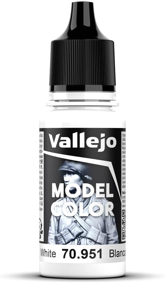 White Model Color 2 Paint, 17ml