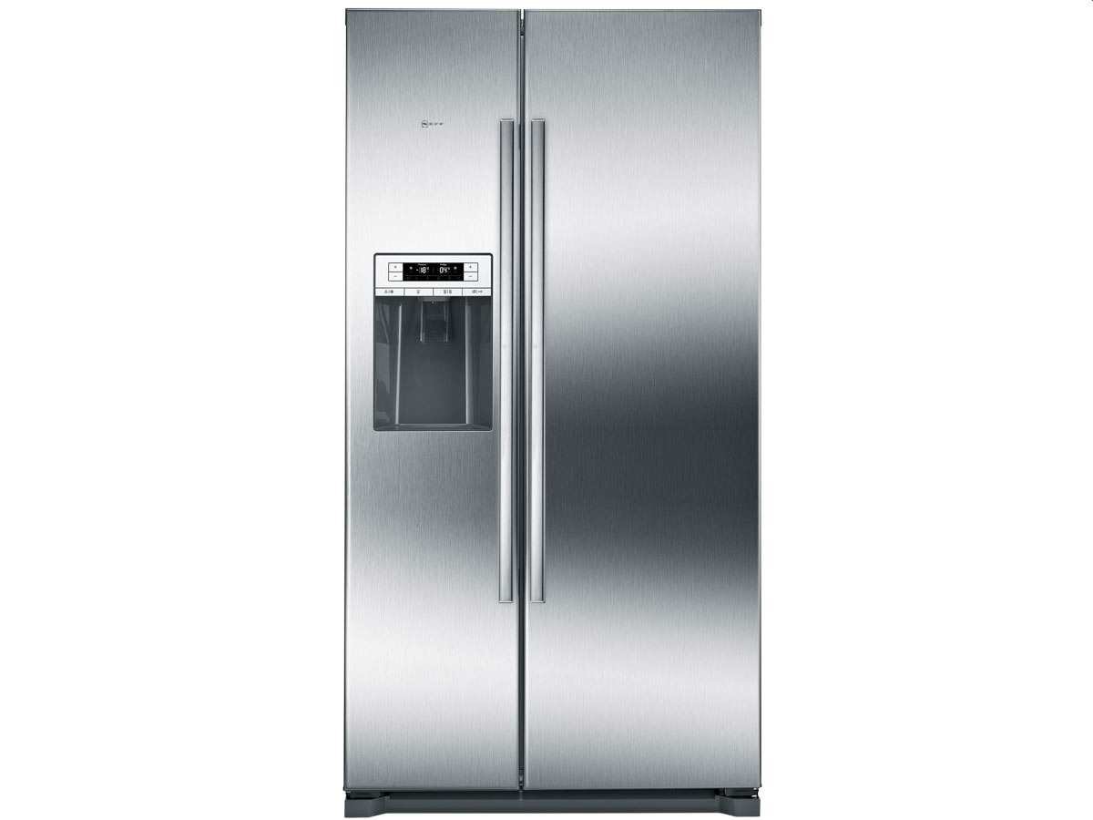 KA3902I20 frigorifero Neff porte fianco a fianco-frigoriferi "side-by-side (indipendente, in acciaio inox, con porta francese, 533 L, SN, T, 43 Db)