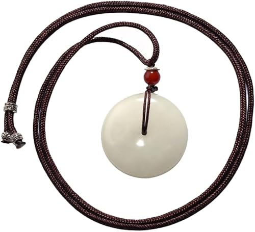 Natural jade pendant, women's gold jade necklace, elegant handmade gemstone jewe