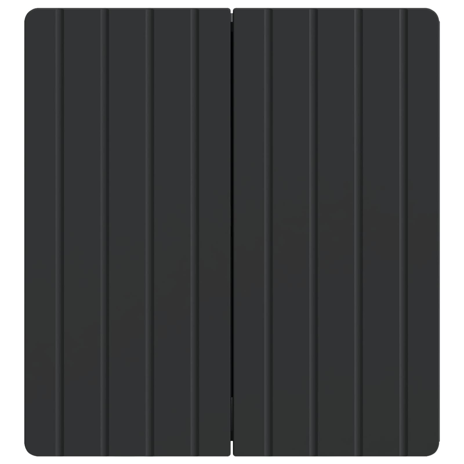 Wandschrank schwarz 59 x 31 x 64 cm aus technischem Holz