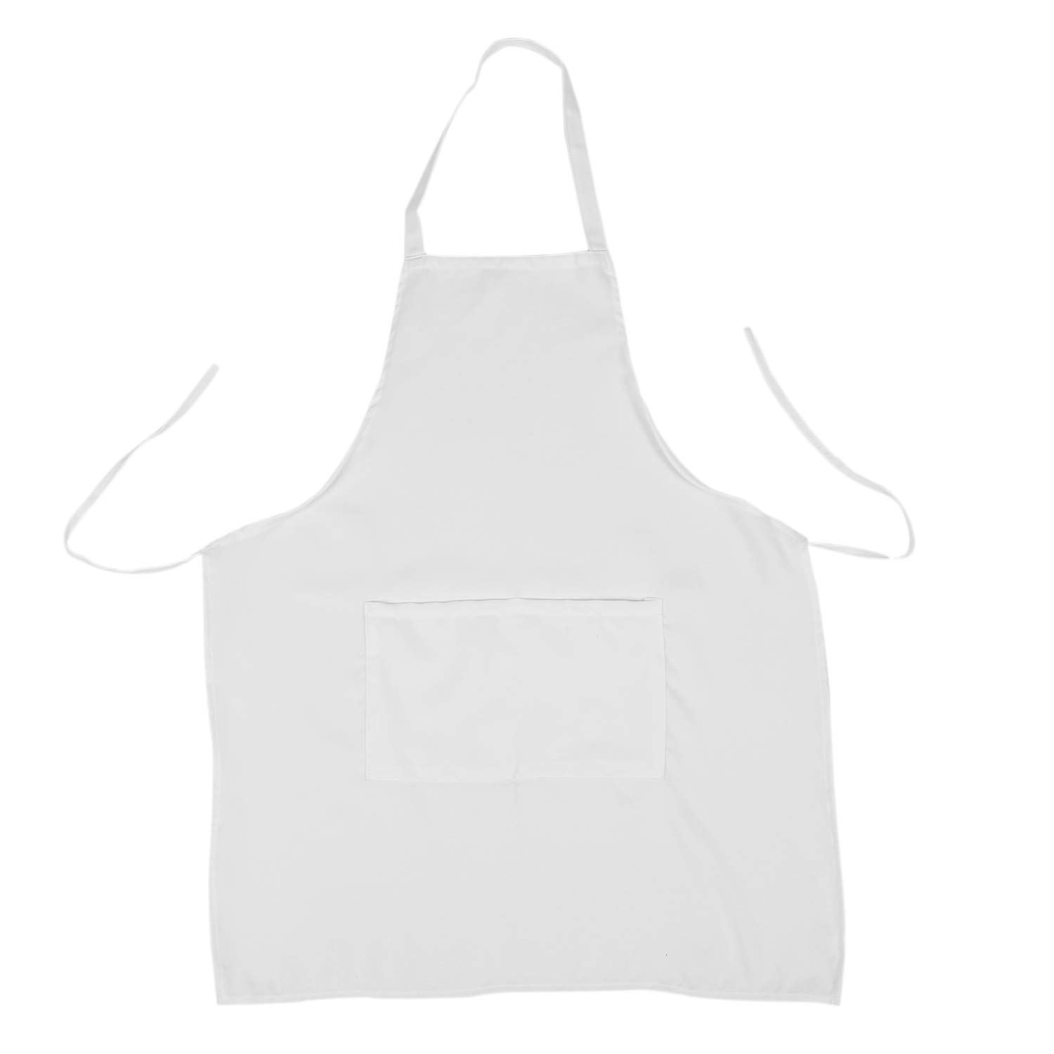 CTRLZS 73 x 58 cm Apron cook kitchen house restaurant (White)