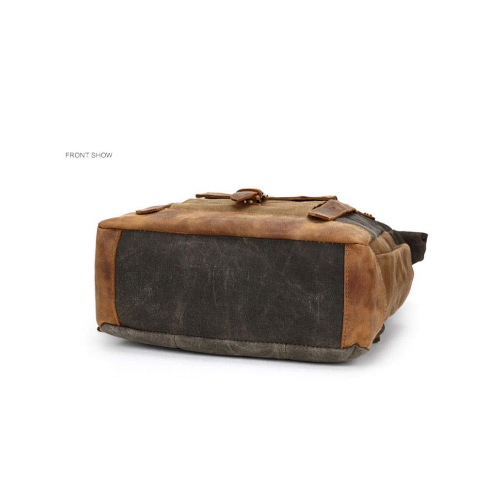 Rucksäcke Business-Rucksack, Reiserucksack, Dickes wasserdichtes Canvas, große Kapazität, Schulter-Reiserucksack für Männer und Frauen, Retro-Outdoor-Studententasche, Co
