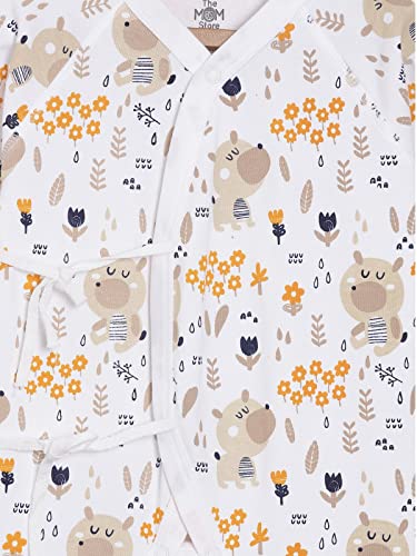 Image of The Mom Store Baby Romper Jabla Style For Boys And Girls | Cotton | Soft Infant Bodysuit | Trendy Stylish Sleepwear For Newborn Baby | Printed | Unisex Comfortable Everyday Baby Wear