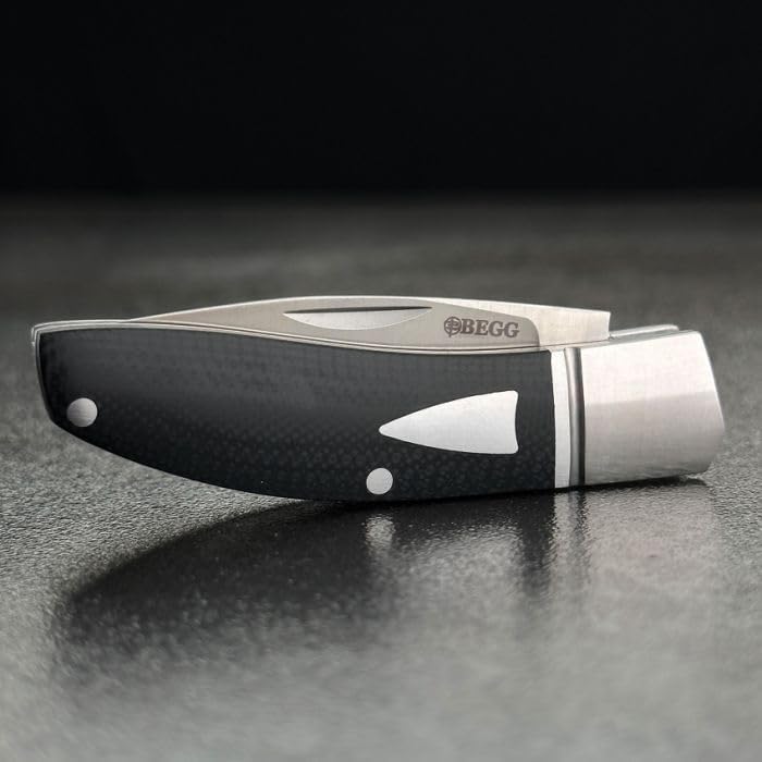Begg Knives Mini Hunter Slip Joint Blk BG043