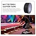 JHKNNK 1 Roll Gaffer Tape - 2 Inch X 30 Yards Industrial Heavy Duty Carpet Repair Gaffer Tape Matte Black - Strong Adhesive for Wrapping Cables and Stage Use