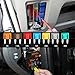 Nilight - 50034R 10 Pack 12V Car Add-A-Circuit Fuse Tap Adapter Mini Atm Apm Blade Fuse Holder with 120 PCS Mini Blade Fuse Assortment Kit (5, 7.5, 10, 15, 20, 25, 30) AMP for Cars,Trucks,Boats
