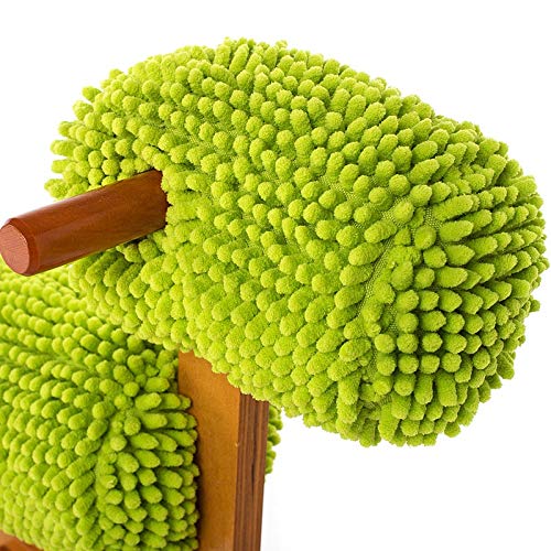 YWSZJ Massivholz Kinder Schaukelpferd Trojaner Kinder Schaukelpferd Spielzeug Schaukelstuhl Geschenk – Bild 6