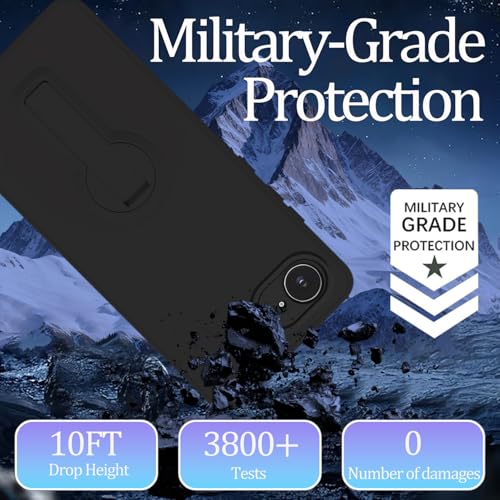 Coque silicone iPhone 17e support design élégant noir mat
