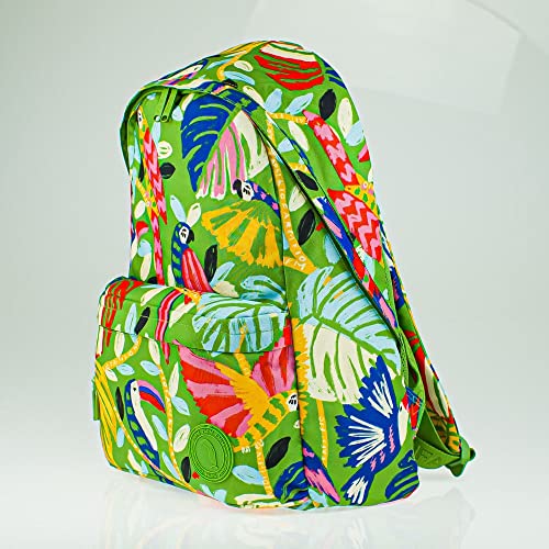 Mochila Xodó Farm, Feminina, Bosque Colorido. Tam. Único