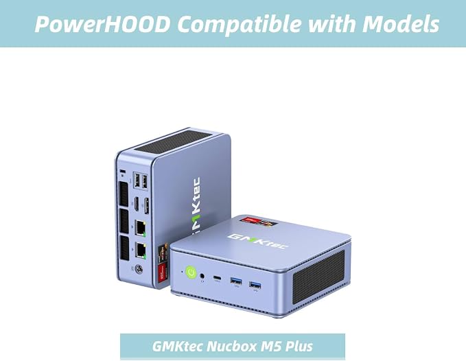 Adaptador AC/DC 19V Compatible con GMKtec Nucbox M5 Plus Mini PC miniatura 2