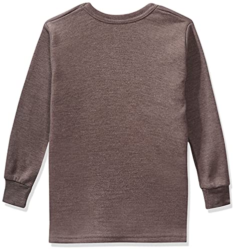 Rupa Thermocot Boys' Plain Cotton Regular Fit Thermal Top (AGNIKIDSRNFS_Brown_55) - Image 2 thumbnail