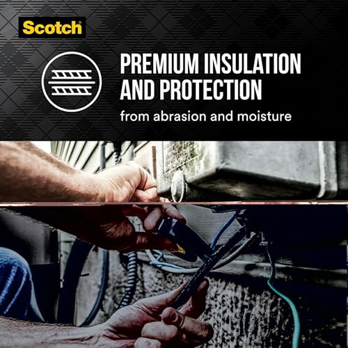 Cinta Scotch Super 33+ vinilo ruban adhésif électricien negro para aislamiento de cables 2