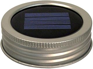 National Arcraft® Mason Jar Lid with Solar Powered LED Light