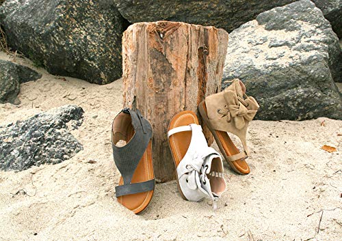 Sandália com zíper Chi