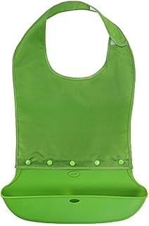 XJZHANG Śliniak dla dorosłych do wiązania/specjalne zamknięcie, z przegródką na okruchy i zapięciem na zatrzask, odpowiedni zarówno dla mężczyzn, jak i dla osób niepełnosprawnych