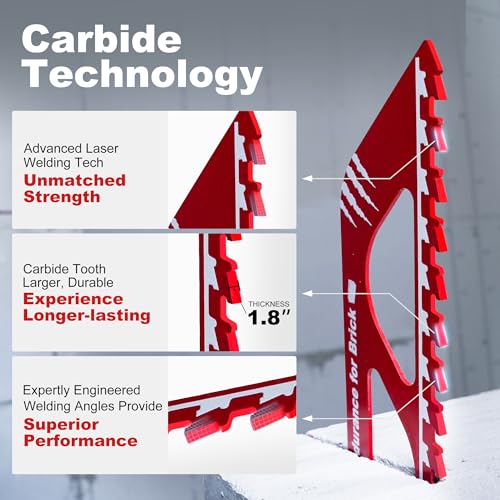 EZARC 18-Inch Long Masonry Blade