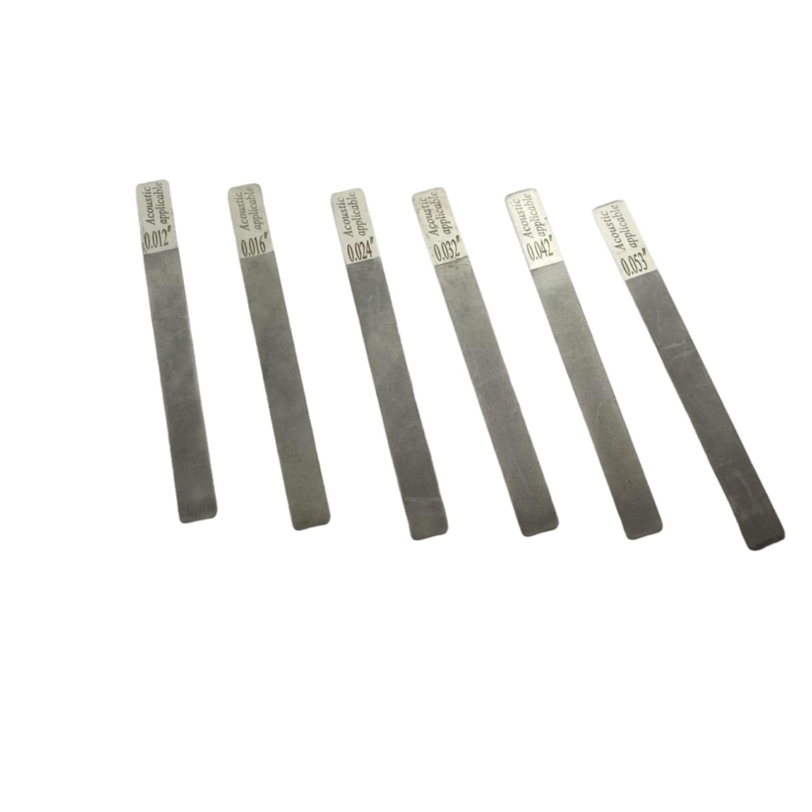 Limas de tuercas de acero inoxidable para guitarra y bajo, cuidado y limpieza de instrumentos de grado profesional, acero inoxidable