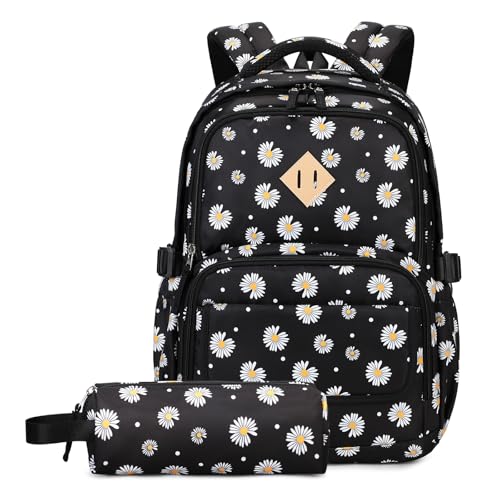 MOONBABY Kids Backpacks for Girls Boys School Bookbag with Pencil Case for Elementary Primary Middle School, Outdoor, Travel