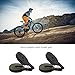 SING F LTD 2 Pairs of Resin Semi Metallic Bike Disc Brake Pads Compatible with Shimano SRAM AVID Hayes MX3 MX4 4mm Thickness Mountain Road Bike Cycling Bicycle MTB Disc Brake Pad