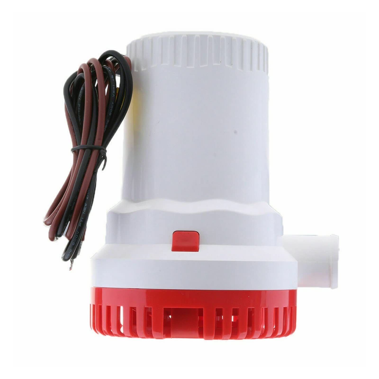 Mini Bomba pequeña 2000GPH 12V Bomba de achique Sumergible Barco Marino yate Agua océano mar