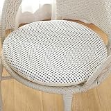 Cojín de silla lavable: cada almohada tiene un diseño de cremallera y la funda de almohada se puede quitar. Nuestros cojines son duraderos y fáciles de limpiar, lo que te ayuda a mantener tu silla de comedor o silla de exterior ordenada. Se puede poner directamente en la lavadora para limpiar, reduciendo la dificultad de limpieza.