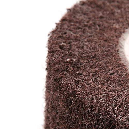 Roue de polissage abrasive pour restaurer vos meubles industriels