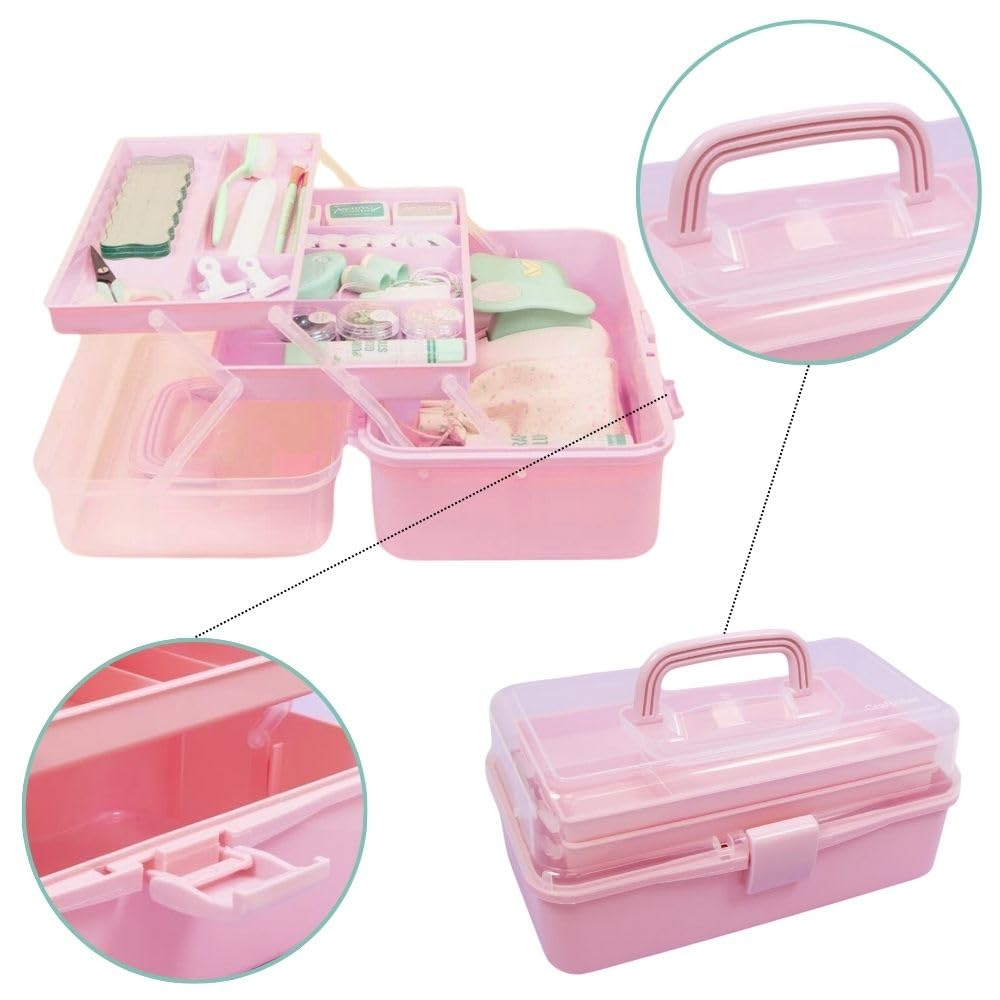 Bolsa Cremallera 34x34cm Estuche Para Scrapbooking Craftelier - 34x34 Cm, Cremallera, Color Rosa Palo, Ideal Para Guardar Papeles Y Materiales Estuche Craftelier 34x34cm Rosa Gris Cremallera Manualidades