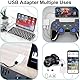 USB Kamera Adapter für iPhone iPad, Oliveria USB Buchse OTG Adapter Kompatibel mit iPhone&iPad, gleichzeitiges Laden und Kartenlesen, Plug and Play, Tragbarer USB Adapter für iPhone, iPad, Kartenleser