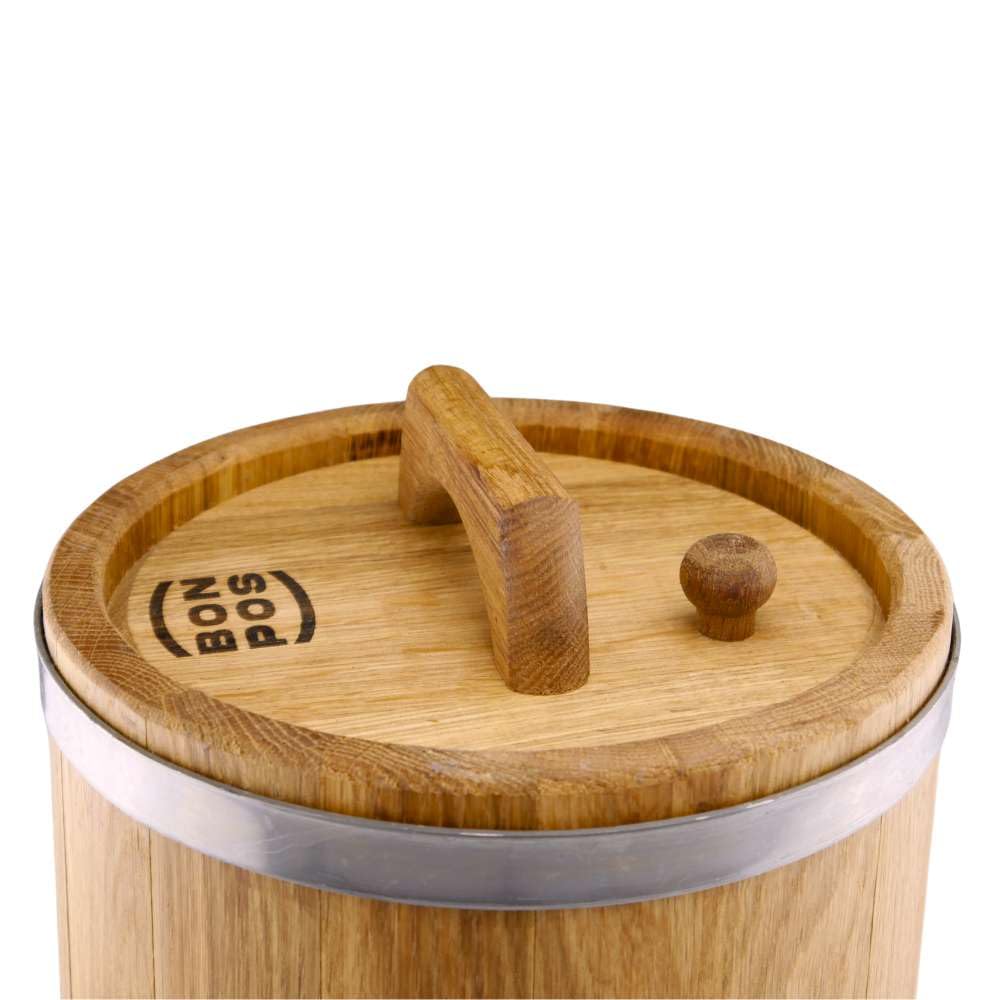 Botte in legno di quercia da 5 l, per liquori e vino