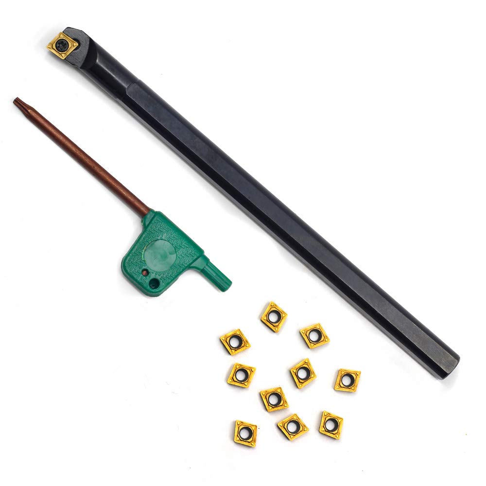 OSCARBIDE Indexable Boring Bar - 10 Carbide Inserts -4