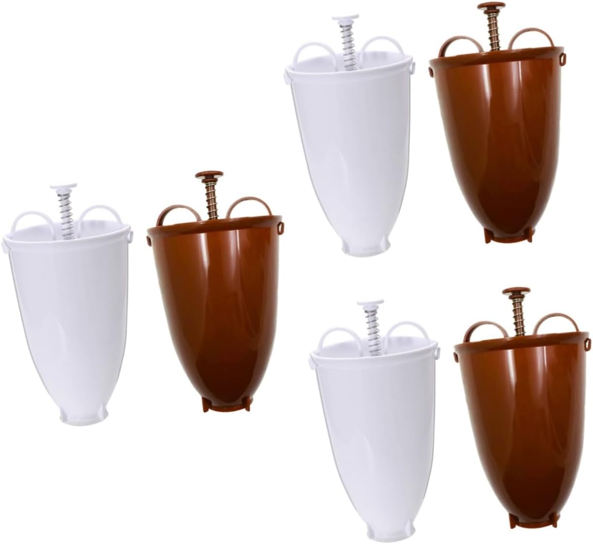 NOLITOY 6pcs Doughnut Maker Mold Manual Tool for Creative Baking Kitchen Convenient Doughnut Machine for Homemade Treats