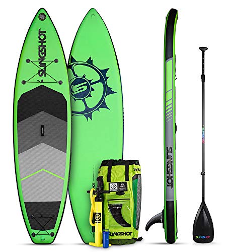 Crossbreed Airtech Inflatable SUP - Green | Slingshot Sports