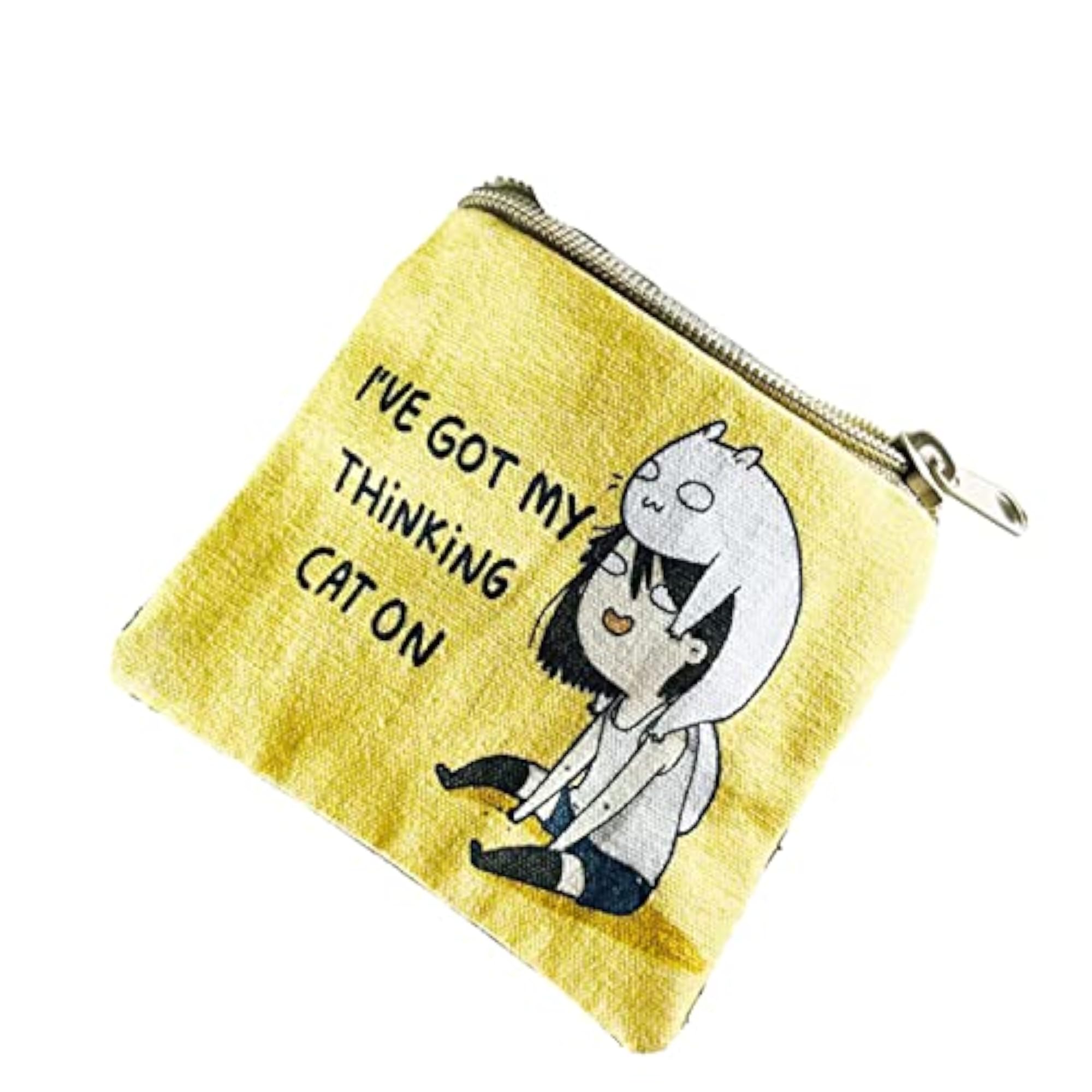 Yellow Modern Utility Pouch, Compact Storage Solution