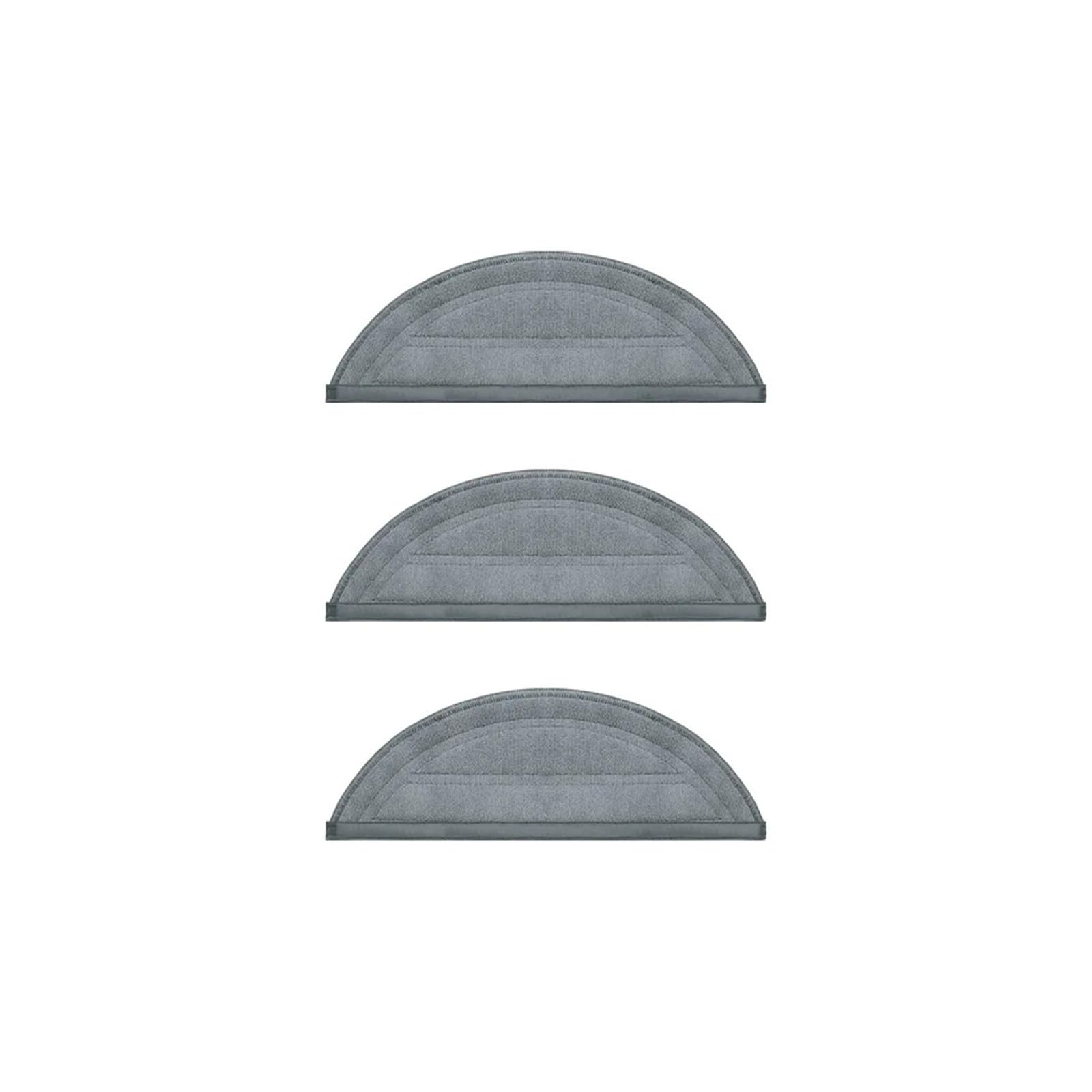 VIXWDRUTY Compatible For Roborock，Compatible For Saros，10, S9 Maxv Ultra Robot Vacuum Cleaner Accessories Spare Parts Replacements Mop Cloths Mop Pads(Big 3PCS)