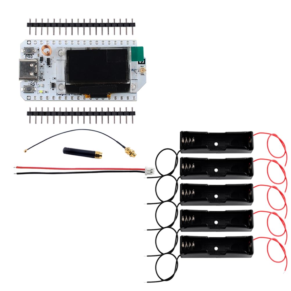 イートロン❤︎ Amazon.com: 868MHz 915MHz WiFi LoRa 32 V3 Module ESP32 Development