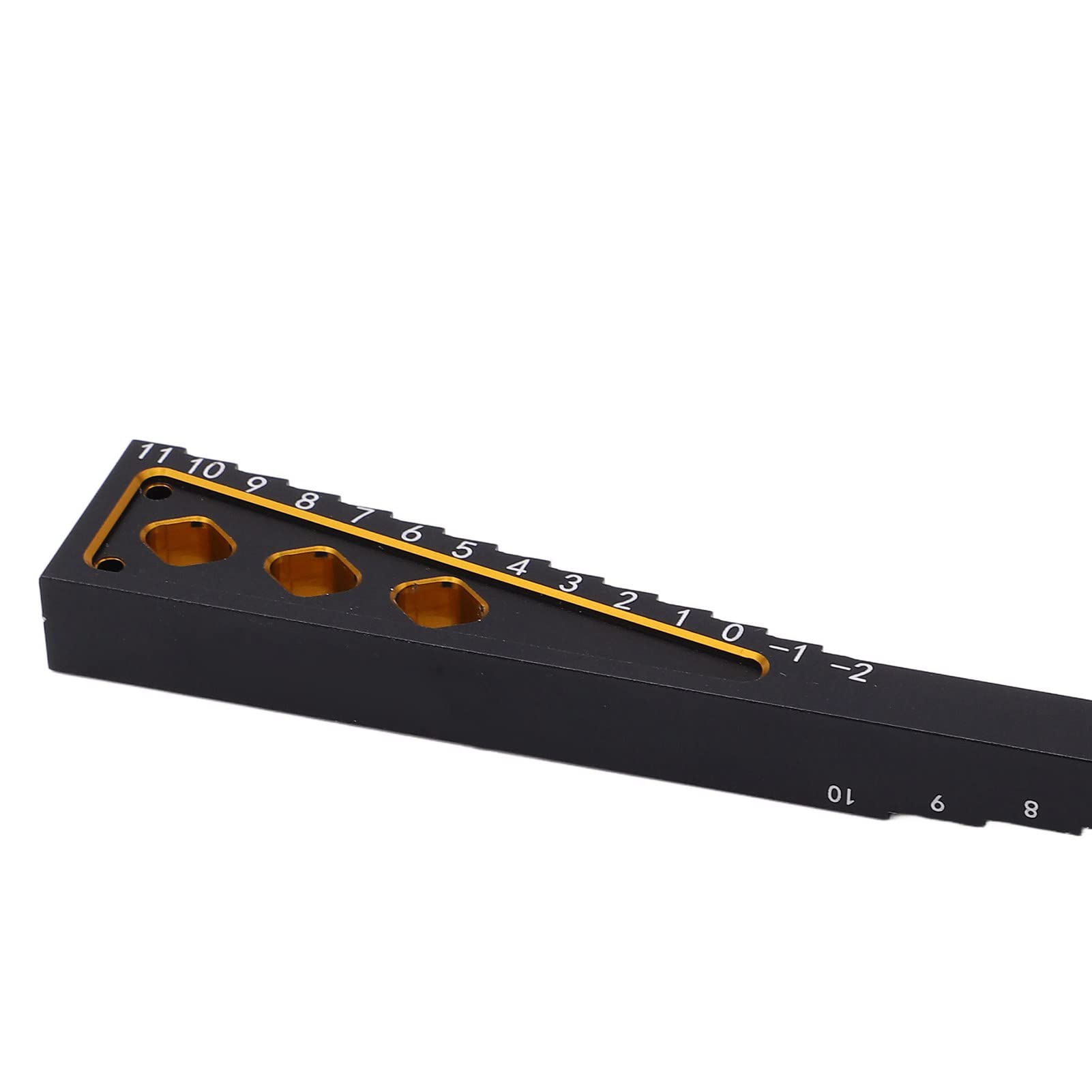 Righello per la Misurazione dell'Altezza RC, Misuratore di Altezza per Auto con Misurazione Accurata in Lega di Alluminio, Misuratore RC Auto, Strumento essenziale per Modellismo RC