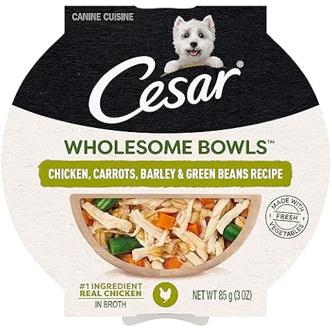 CESAR WHOLESOME BOWLS Chicken Recipe Dog Food Toppers Cover