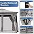 10'x12' Hardtop Gazebo Outdoor Metal Gazebos with Galvanized Steel Double Roof, Heavy Duty Pavilion with Curtains and Netting for Patios, Garden, Backyard, Lawns (Grey, 10x12)
