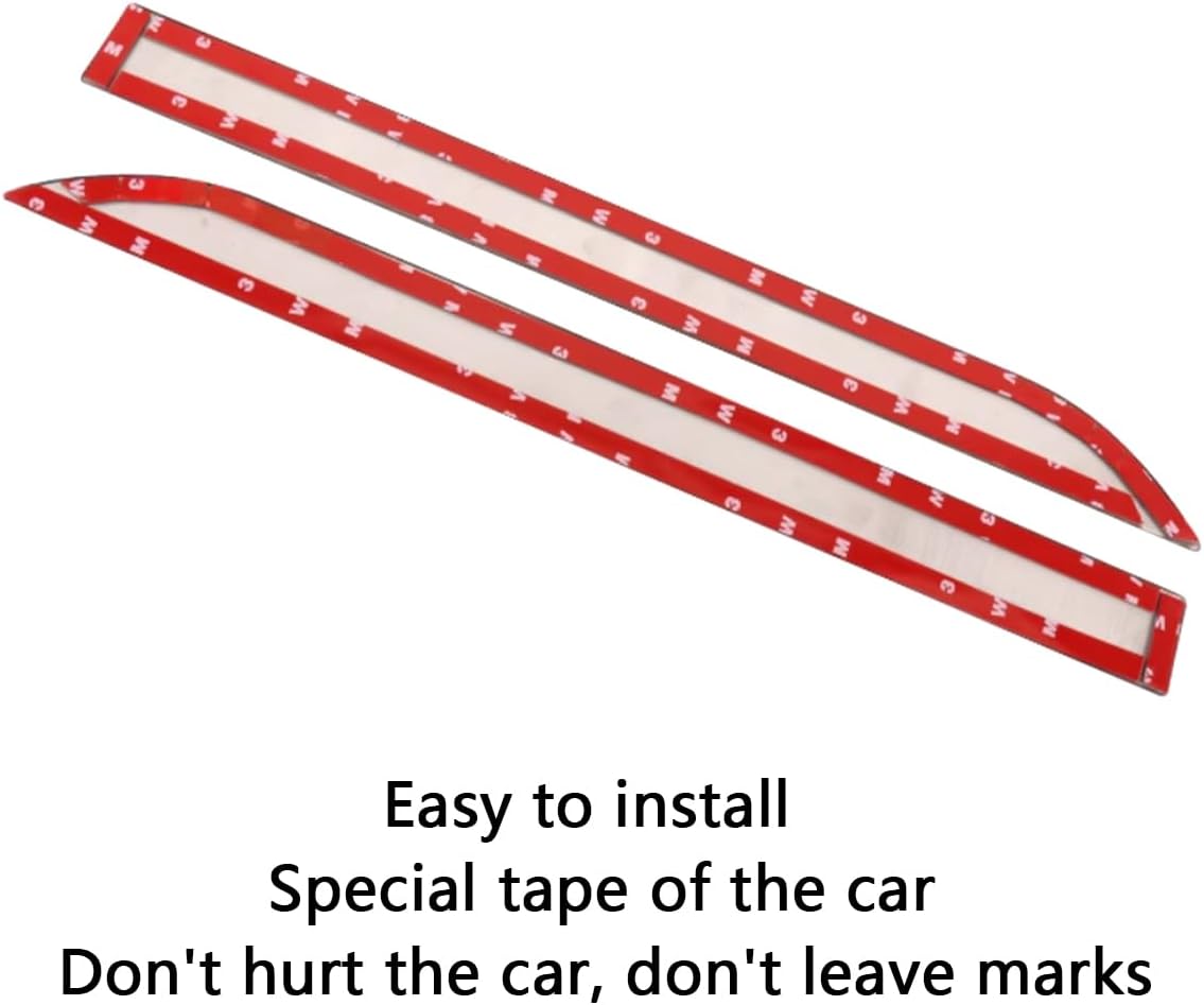 Car Accessories Fit for Nissan Altima 2019 2020 2021 2022 2023 2024 2025 Rear Bumper Corner Protection Cover Trims (Carbon Fiber Style) 2PCS Stainless Steel