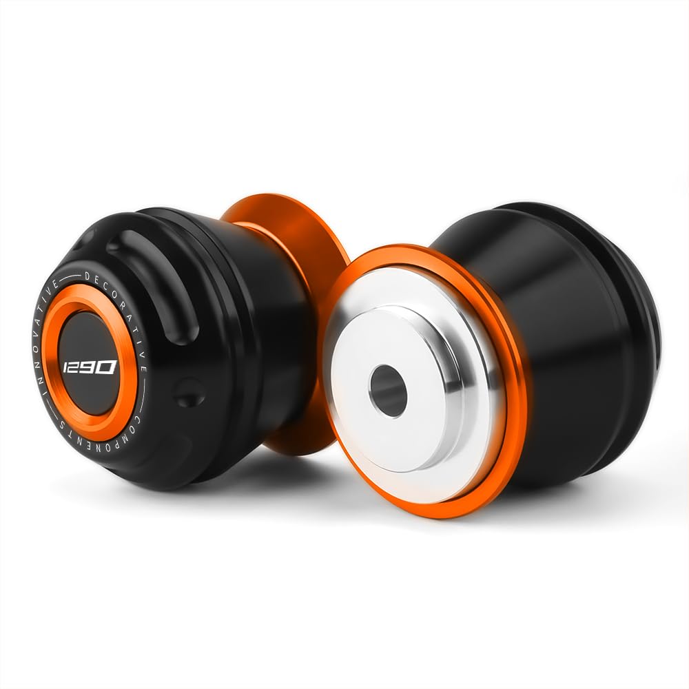 Modeer Per 1290 Super Adventure/S/R/T 1290 Super Duke GT/R/RR/R EVO Moto Protezione Anteriore Forcella Ammortizzatore Protezione Anticaduta 1290 Accessori (1290-Arancia)