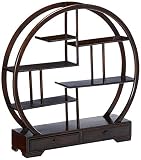 Oriental Furniture Rosewood Mingei Display Stand - Dark Rosewood