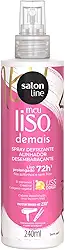 Salon Line, Meu Liso Demais, Spray Defrizante Protetor Térmico, Vegano - Para Cabelos Lisos Naturais, Alisados ou Relaxados, 240 ml